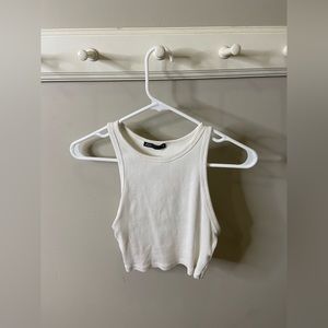 White Zara tank- size L